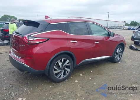 2018 Nissan Murano Platinum z USA, uszkodzony, nr VIN 5N1AZ2MG3JN139312